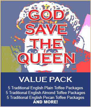 GOD SAVE THE QUEEN Toffee Value Pack